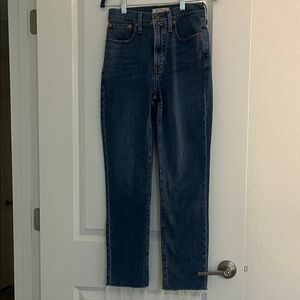 Madewell The Perfect Vintage Denim Jeans Sz 25